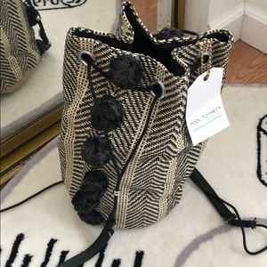 Subtle Luxury boho beach mini backpack - NEW